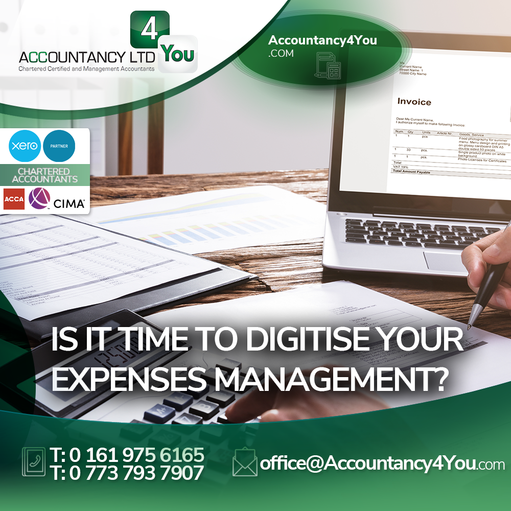 Is it time to digitise your expenses management? - Accountancy4you